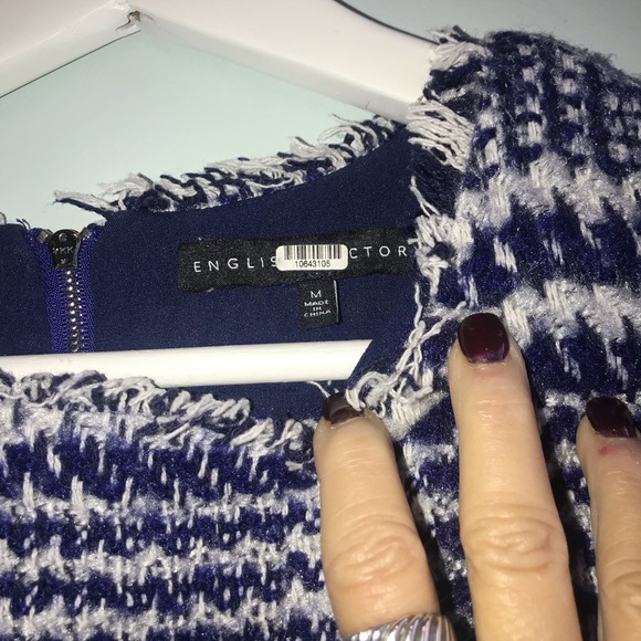 English Factory Tweed Grid Shift - Picture 4 of 8